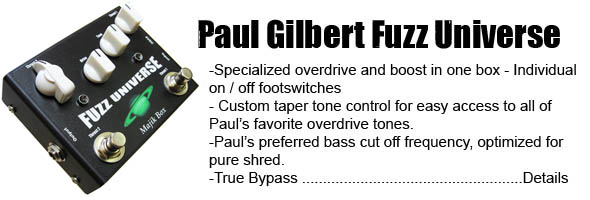 Paul Gilbert Fuzz Universe